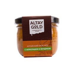 Крем-мёд Шоколад-Фундук, 125 г, Altay GOLD