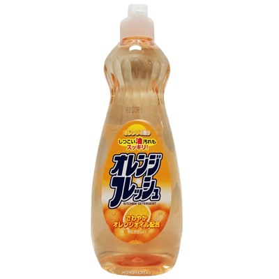 Жидкость для мытья посуды с ароматом апельсина Fresh Rocket Soap, Япония, 600 мл Акция