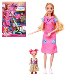Кукла-модель шарнирная «Врач» с малышкой, с аксессуарами, МИКС 5099609