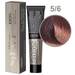 Крем-краска для волос 5/6 Светлый шатен фиолетовый DeLuxe Silver ESTEL 60 мл