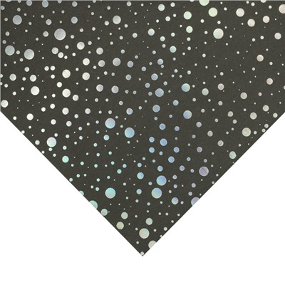 Бумага для скрапбукинга с голографическим фольгированием «Ночное небо», 20 × 21.5 см, 250 г/м