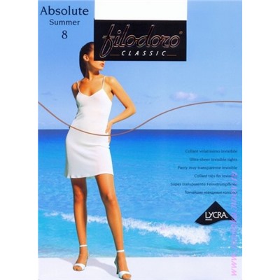 Колготки классические, Filodoro classic, Absolute Summer 8 XL оптом