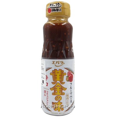 Острый золотой соус для жарки мяса Ebara, Япония, 210 г Акция