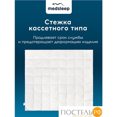 MEDSLEEP Одеяло СТАРЛАЙТ  200х220, 1 пр., хлопок/плстр/микрогель Airsoft, 200г/м2