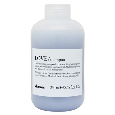 Шампунь для разглаживания кудрявых волос Love Shampoo, 250 мл