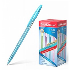 Ручка шариковая R-301 Spring синяя 0.7мм 31059 ErichKrause