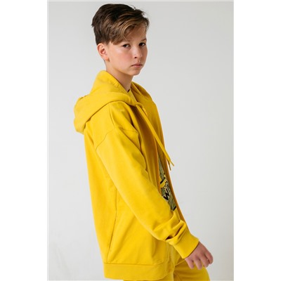 Куртка для мальчика КБ 301523 светлая горчица к52