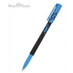 Ручка шариковая 0.5 мм "FunWrite.Взгляд зверя. Волк" синяя 20-0212/45 Bruno Visconti