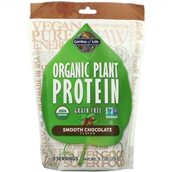 Garden of Life, Органический растительный протеин, без зерен, мягкий шоколад, 276 г (9,7 унции)