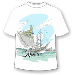 Подростковая футболка Крым Линии