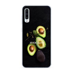 Силиконовый чехол Avocado fashion на Samsung Galaxy A50