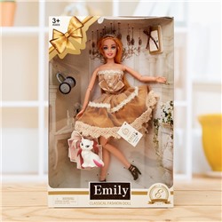 Кукла-модель «Эмели» в платье, с аксессуарами 4389908