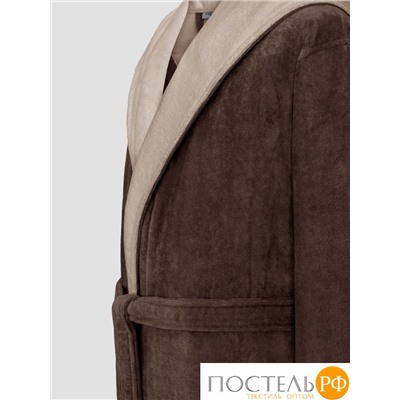 Togas АРТ ЛАЙН кор/беж Халат 2XL(54), 100% хлопок, 395 г/м2