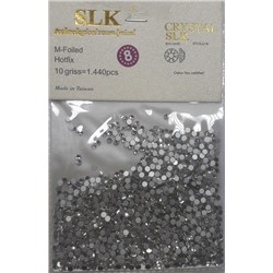 Стразы Crystal SHANILAK 10 griss (1440шт) размер 8. серебристие