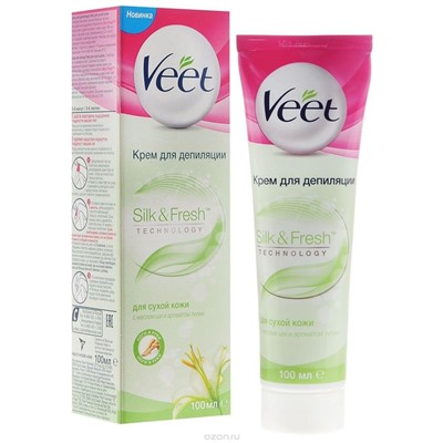 Крем VEET для депиляции для сухой кожи 100мл