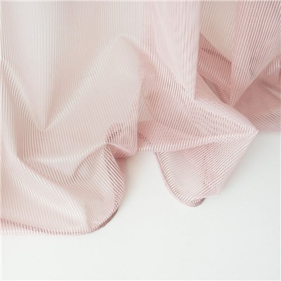Тюль "Лайнс", розовый  (bl-200239-gr)
