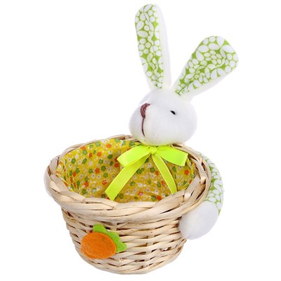 Конфетница «Кролик с морковкой», цвета МИКС