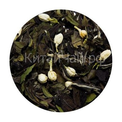 Чай жасминовый Китайский - Бай Му Дань (Белый Пион) жасминовый - 100 гр