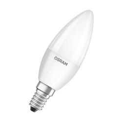 Лампа светодиодная OSRAM LED STAR CLASSIC В, 5 Вт, Е14, 2700 К, 470 Лм, свеча