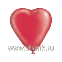 Шар Сердце 25" красное 70см 1105-0045 GEMAR