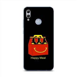 Силиконовый чехол Happy Meal на Honor 10 Lite