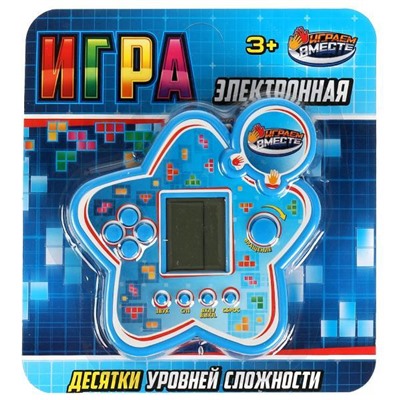 Электронная логическая игра блист.16,2*17,5*3см ИГРАЕМ ВМЕСТЕ