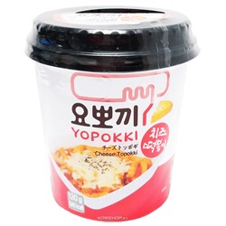 Рисовые палочки токпокки с сыром в чашке Yopokki, Корея, 120 г Акция
