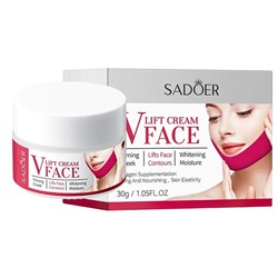 SADOER Омолаживающий крем для лица с лифтинг эффектом V Lift  Face Cream, 30гр.