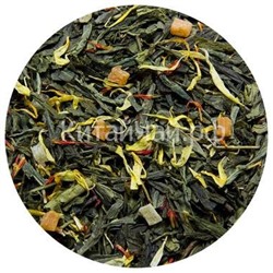 Чай зеленый - Персиковый Рай - 100 гр