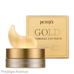 Гидрогелевые патчи Petitfee Gold +5 Golden Complex Hydrogel Eye Patch 60шт