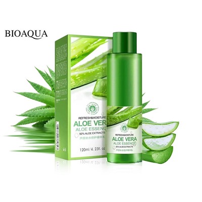 Увлажняющая эссенция с Алое Bioaqua Aloe Vera 92%, 120 ml