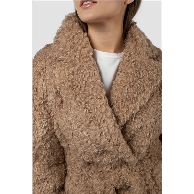 02-3160 Пальто женское утепленное (пояс)