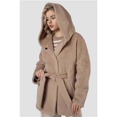 02-3236 Пальто женское утепленное (пояс)