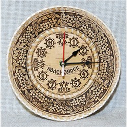 Берестяные часы, д. 185, с надписью, КЛ
