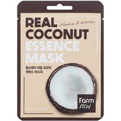Маска для лица с экстрактом кокоса Real Coconut Essence Mask Farmstay