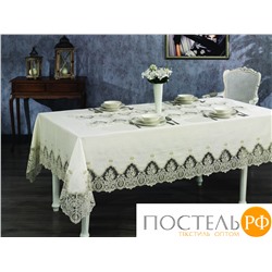 3217G30018105 Скатерть Grazie home LISA бежевый 160X220