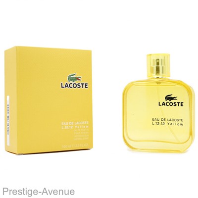 Lacoste L.12.12 Yellow edt pour homme 100 ml