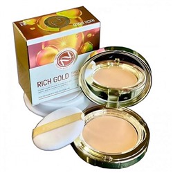 Enough Омолаживающая пудра для лица с золотом Rich Gold Two Way Cake SPF50+