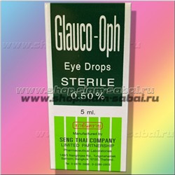 Глазные капли Glauco-Oph для лечения глаукомы