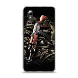 Силиконовый чехол Автомат на ZTE Blade L8