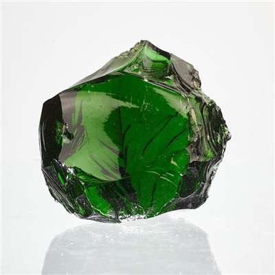 Стеклянный камень (эрклез) "Рецепты Дедушки Никиты", фр 20-70, Изумрудный зелёный, 5 кг
