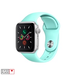 Ремешок для Apple Watch из силикона 42/44 мм мятный