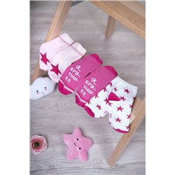 Носки Крутышка детские (3 пары) розовый