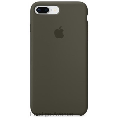 Силиконовый чехол для iPhone 7/8 Plus -Тёмно-оливковый (Dark Olive)