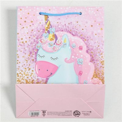 Пакет ламинированный вертикальный «Розовые мечты», MS 18 × 23 × 8 см