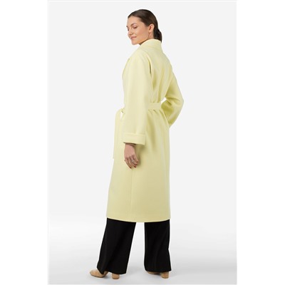 01-11009 Пальто женское демисезонное (пояс)