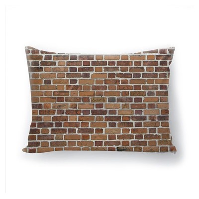 Подушка декоративная с 3D рисунком "Кирпичная Стена"