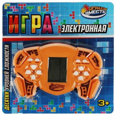 Электронная логическая игра блист.15,5*15,5*3см ИГРАЕМ ВМЕСТЕ