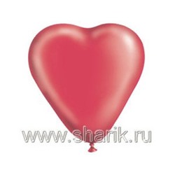 Шар Сердце 17" красное 1105-0146 GEMAR