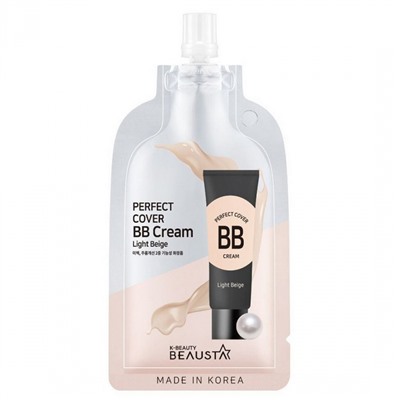 Beausta ВВ крем для маскировки несовершенств / Perfect Cover BB Cream #21, светлый бежевый, 10 мл